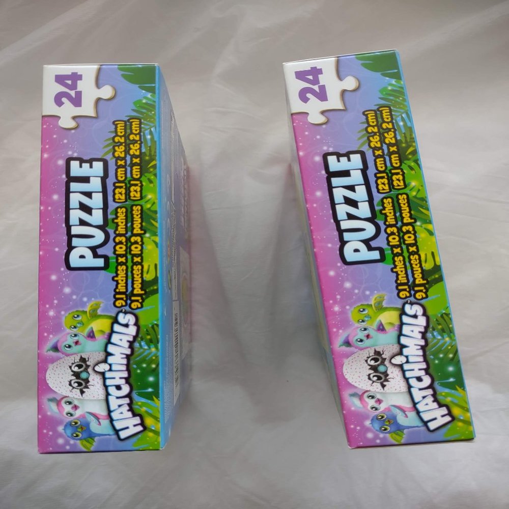 NWT Hatchimals 24 Piece Lot of 2 Puzzles - Picture 5 of 5